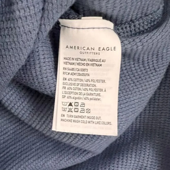 American Eagle Men's Waffle shirt  size XXL - Picture 5 of 5